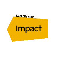 Design Impact Sticker by Letterlik