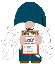 Ugly Sweater Sticker