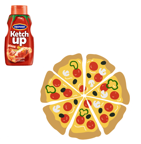 Pizza Ketchup GIF by Dijamant