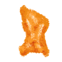 Chicken Snacks Sticker