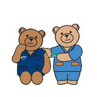 Singapore Bears Sticker by NUS Medicine