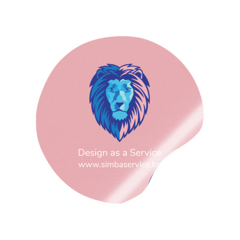 Simba Sticker by Are Agency