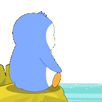 Water Hello Sticker by Pudgy Penguins