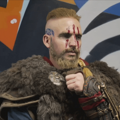 UbisoftNL giphygifmaker ubisoft assassin valhalla GIF