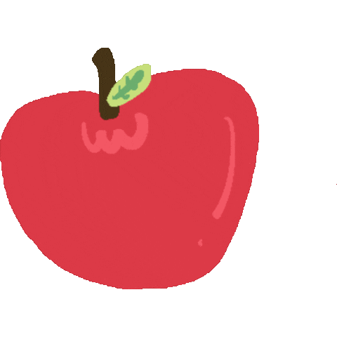 Apple Fruit Sticker
