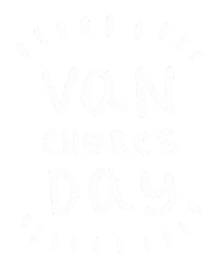 Tidy Up White Lines Sticker