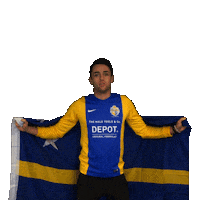 Football Sticker by Blauw Geel