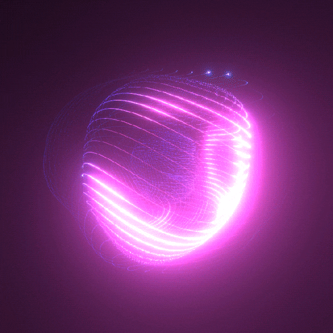 Pink Glow GIF by xponentialdesign