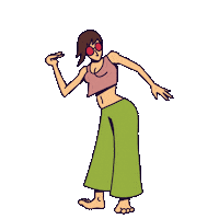 dance dog Sticker by Bakermat