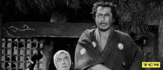 Akira Kurosawa Samurai GIF by Turner Classic Movies