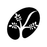 Coffee Bean Sticker by KahawaCongoCoffee