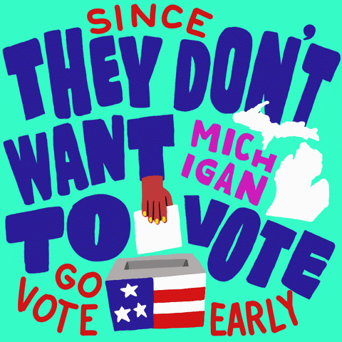 Vote Early Election 2020 GIF by Creative Courage