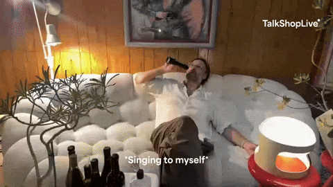 Eric Wareheim Singing GIF by TalkShopLive