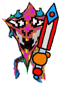 Dark Souls Pixel Sticker by MOYOGASH