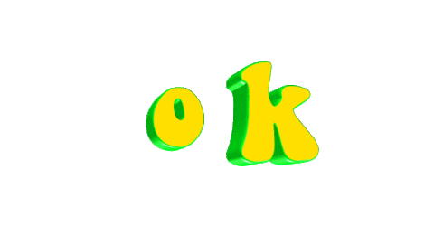 text ok Sticker