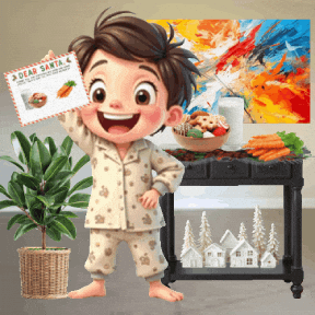 Boys Girls Cookies And Milk GIF