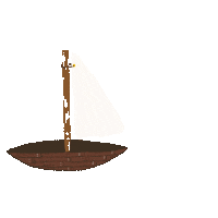On The Water Travel Sticker