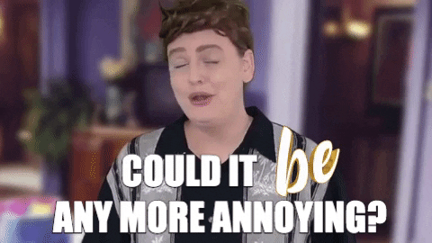 Chandler Bing Ugh GIF