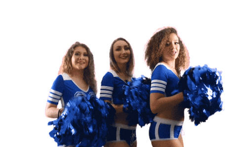 Pom Pom Girls Dance Sticker by Shines Academy