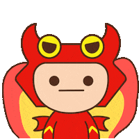 Happy Fire Sticker by WEBZEN FRIENDS
