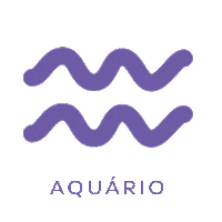 Signos Aquario Sticker by Piuka