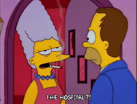 Season 3 Smoking GIF by The Simpsons