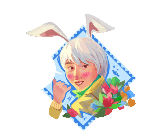 Hair Hello Sticker by Unitel LLC