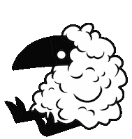 Bird Musica Sticker