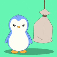 Angry Come On GIF by Pudgy Penguins