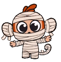 Happy Halloween Sticker by Tiny Minies