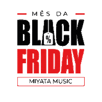 miyatamusic blackfriday promocao miyata miyatamusic Sticker