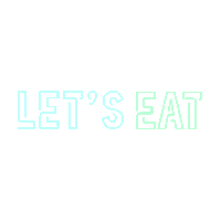 Lets Eat Cheers Sticker by Pokey Cuneo