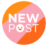 Smiley Face New Post Sticker by P7 Design