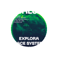 Space Planet Sticker by ASHLUXE