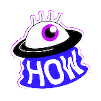 Eye Aliens Sticker by HOW