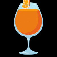 intechne drink orange orange juice GIF