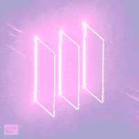 neon relaxing GIF by Allison House