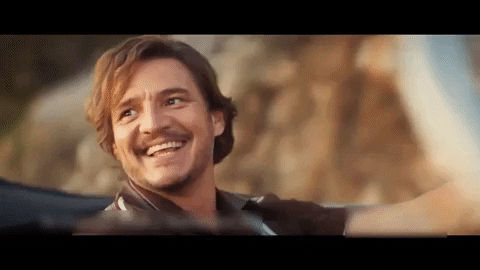 lylleeevans giphygifmaker pedro pascal nick cage GIF