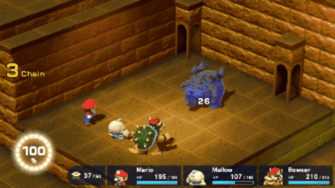 GamerGuides giphygifmaker super mario rpg light bubble scratchy-throat belome GIF