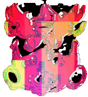 Glitch Emoji Sticker by #BASILIO