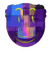 Glitch Emoji Sticker by #BASILIO