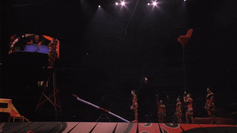 Chair Flipping GIF by Ringling Bros. and Barnum & Bailey