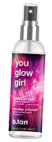 Tanning Glow Sticker by b.tan