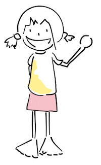 MsSlow girl friends wave kids Sticker
