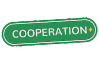 Cooperation Sticker
