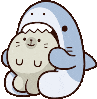 arimoha yummy eat tasty shark Sticker
