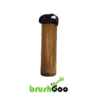 Brushboo vegan panda organic bottle Sticker