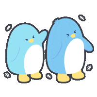 yenyendesign kawaii laugh blue laughing Sticker