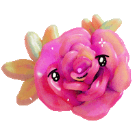 3D Flower Sticker by Yasislas