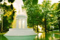 ChooseMarshall michigan mi fountain marshall GIF